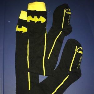 Knee high Batman socks